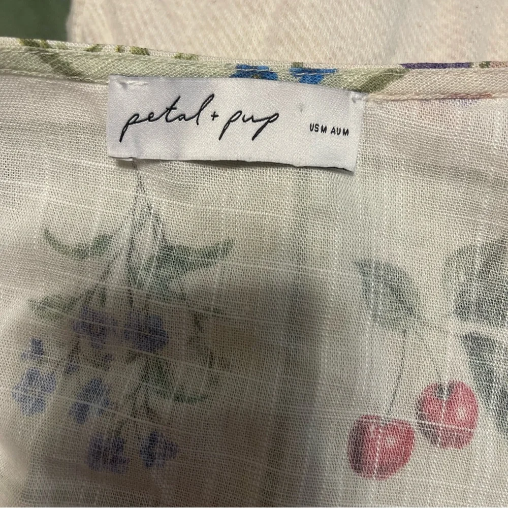 Petal & Pup Asta Tie Front Top in Flower Market - Picture 8 of 8